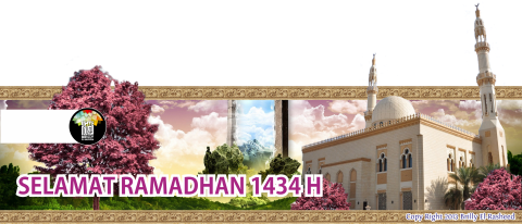 Selamat Ramadhan 1434 - Brilly 2